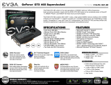 EVGA GeForce GTX 465 SuperClocked Datasheet