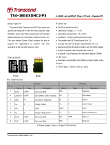 Transcend TS16GUSDHC2P3 Datasheet