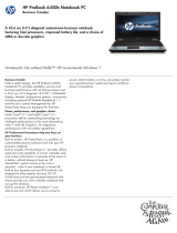 HP ProBook 6450b User manual