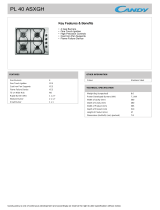 Candy PL40AXGH Datasheet