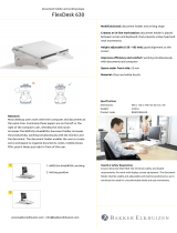 BakkerElkhuizen BNEFDESK630 Datasheet