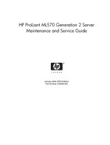 HP ML570 - ProLiant - G2 User manual