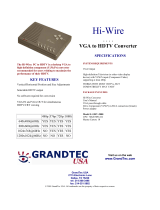 GrandTec GHV-2000 Datasheet