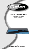 Gefen EXT-CAT5-5500HD Owner's manual