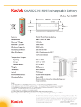 Kodak 3952223 Datasheet