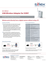 Silex technology SX-WSG1 Datasheet