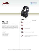 Cyber Acoustics ACM-500 Datasheet