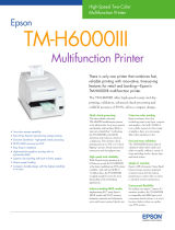 Epson C31C625771 Datasheet