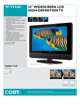 COBY electronic TF-TV2701 User manual