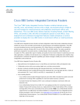 Cisco 881W - Integrated Services Router Wireless Datasheet