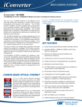 Omnitron Systems Technology iConverter 10/100M User manual