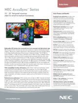 NEC ASLCD224WXM-BK User manual