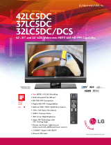 LG 32LC5DCS Datasheet