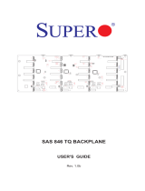 Supermicro SAS 846 TQ User manual