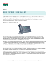 Cisco CP-7910G+SW-CH1 Datasheet