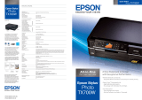 Epson C11CA30321 Datasheet