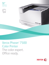 Xerox 7500_N User manual