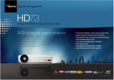 Optoma HD73 Datasheet