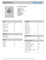 Candy AQUA100F-80 Datasheet