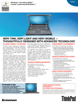 Lenovo ThinkPad T410s User manual