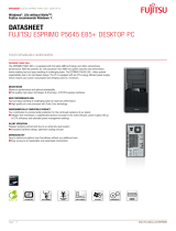 Fujitsu VFY:P5645PX611DE Datasheet