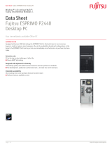 Fujitsu VFY:P2440PF041FR Datasheet