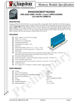 Kingston Technology KHX2333C9D3T1K2/4GX Datasheet