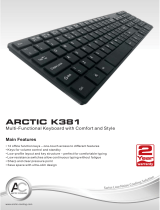 Arctic ARCTIC K381 Datasheet