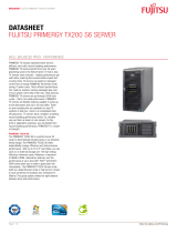 Fujitsu TX200 S6 Datasheet