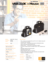 Case Logic VNA210K + MOUSE Datasheet