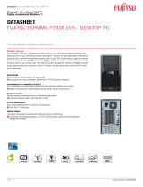 Fujitsu VFY:P7936PF011DE/SP1 Datasheet