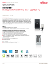 Fujitsu VFY:P9900PXD11DE/SP1 Datasheet