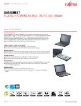 Fujitsu ESPRIMO MOBILE U9210 Owner's manual