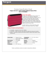 Targus TSS13506EU Datasheet