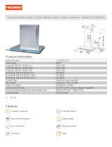 Franke FGL6016XS Datasheet