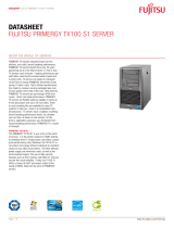 Fujitsu PRIMERGY TX100 S1 Datasheet