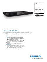 Philips BDP2700/12 Datasheet