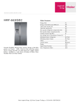 Haier HRF-663ISB2 Datasheet