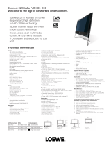 LOEWE Connect 32 Datasheet