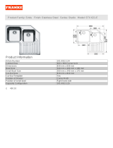 Franke STX621-ERHD Datasheet