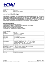 CNET CHU-600 Datasheet