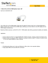 StarTech.com MDVISPL1DH Datasheet