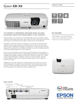 Epson EB-S9 ES Warranty & Lamp Warranty Datasheet