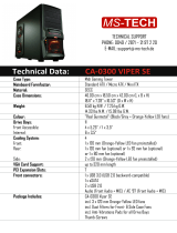 MS-Tech CA-0300 VIPER SE Datasheet