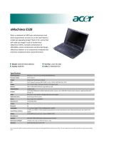 Acer LX.NC702.006 Datasheet