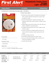 First Alert SA720CE Datasheet