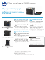 HP CE709A Datasheet