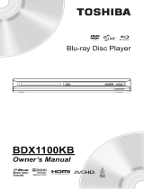 Toshiba BDX1100 Datasheet