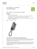 Cisco SPA301-G1 Datasheet