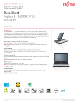 Fujitsu T730 Datasheet